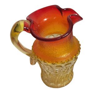 Vintage Kanawha Amberina Mini Pitcher